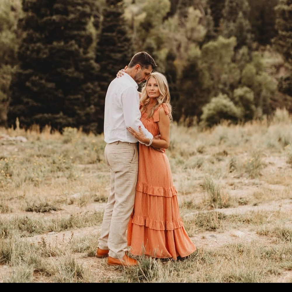 Elegant Pink/Coral Maxi Dress